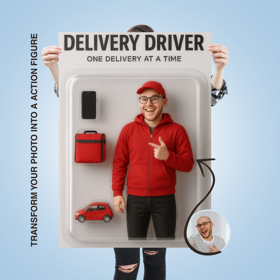 Delivery Driver Action Figure